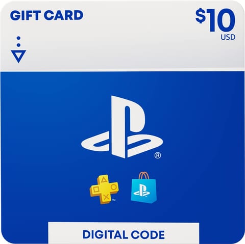 $10 -PlayStation Store Gift Card [Digital Code]
