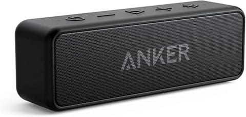 Anker soundcore 2 Portable Bluetooth Speaker, Stereo Sound, IPX7 |