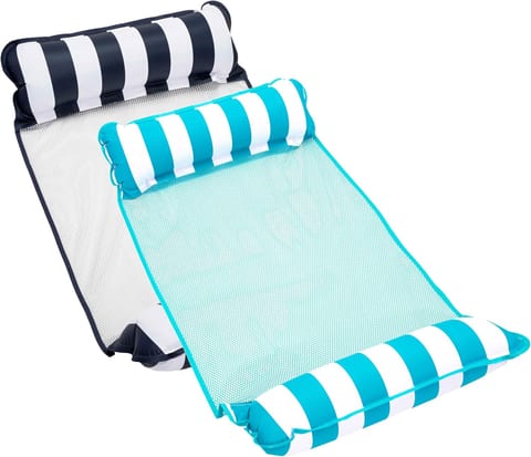 Aqua 4-in-1 Monterey Hammock Pool Float & Water Hammocks – 2-3-4