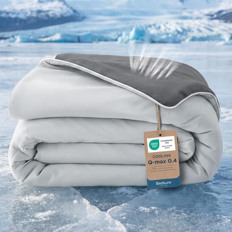 Bedsure Cooling Blankets for Hot Sleepers - Cooling Comforter, Summer