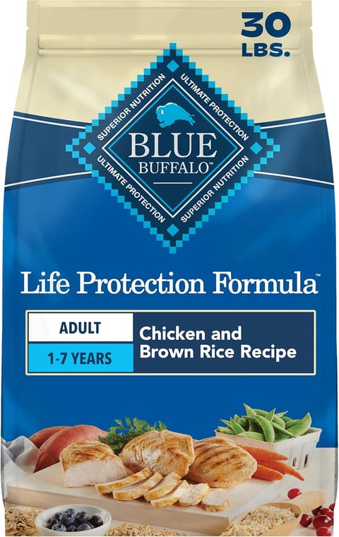 Blue Buffalo Life Protection Formula Chicken & Brown Rice Adult Dry Dog Food