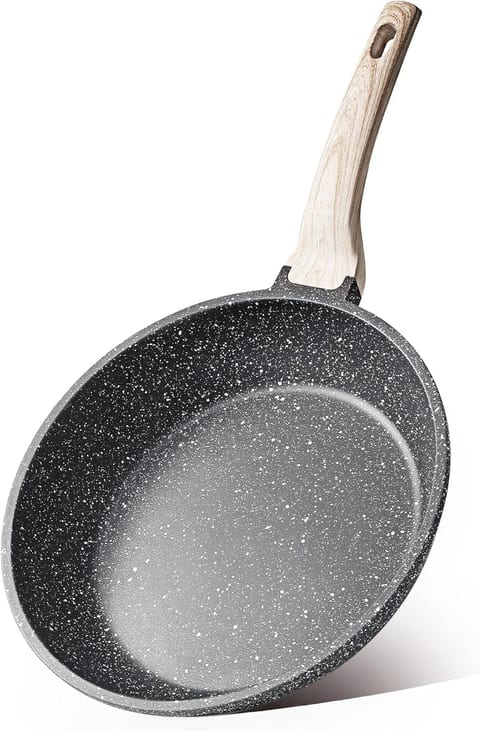 CAROTE Nonstick Frying Pan, 8 Inch Classic Granite Skillet | Kitchen