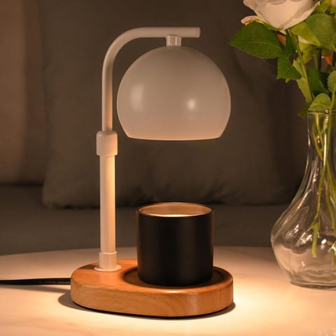 Cawalap Candle Warmer Lamp - Dimmable Timer Compatible with Jar