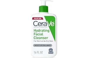 CeraVe Hydrating Cleanser with Hyaluronic Acid, Face Wash for Dry