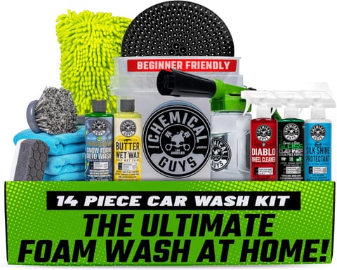 Chemical Guys HOL169 14-Piece Car Wash Kit