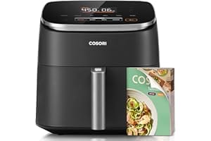 Cosori TurboBlaze Air Fryer, 9-in-1, 6 Qt, PFAS-Free Ceramic Coating