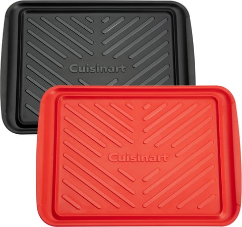 Cuisinart Grilling Prep & Serve Trays, 17x10.5 inch BBQ Tray Safe for
