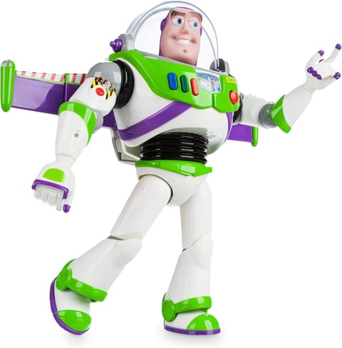 Disney Store Official Buzz Lightyear Interactive Talking Action Figure from Toy Story