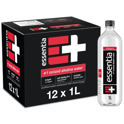 Essentia Ionized Alkaline Water, 9.5 Ph Until Opened, 99.9% Pure