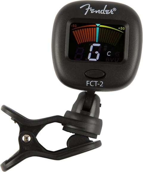 Fender FCT-2 Professional Multi-Instrument Clip-On Tuner for Guitar