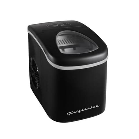 FRIGIDAIRE EFIC128AMZBLK Compact Countertop Ice Maker, 26 lb per Day