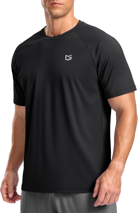 G Gradual Men's Athletic Workout T-Shirts Moisture Wicking Cooling