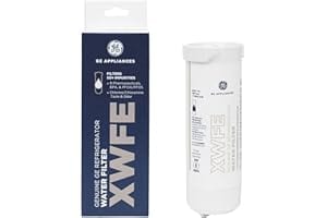 GE XWFE Refrigerator Water Filter, Genuine Replacement Filter