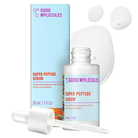 Good Molecules Super Peptide Serum - Anti-aging Facial Serum with Peptides and Copper Tripeptides to Plump and Firm
