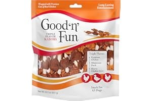 Good 'n' Fun Kabobs Long-Lasting Dog Treat, With Real Proteins, Beef