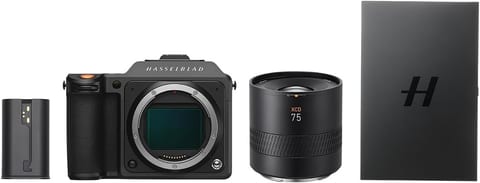 Hasselblad X2D 100C 100MP Medium Format Mirrorless Camera with XCD 75mm f/3.4 P Lens