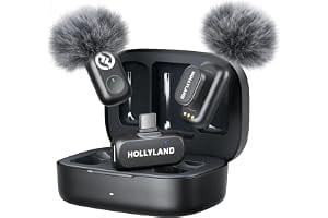 Hollyland Lark A1 Wireless Microphone for iPhone 17/16/15 & Android