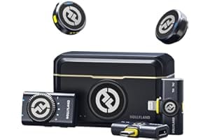 Hollyland Lark M2 Wireless Microphone for iPhone/Camera/Android/PC