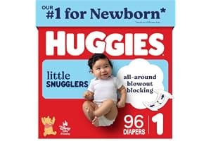 Huggies Little Snugglers Diapers Size 1, 96 Count