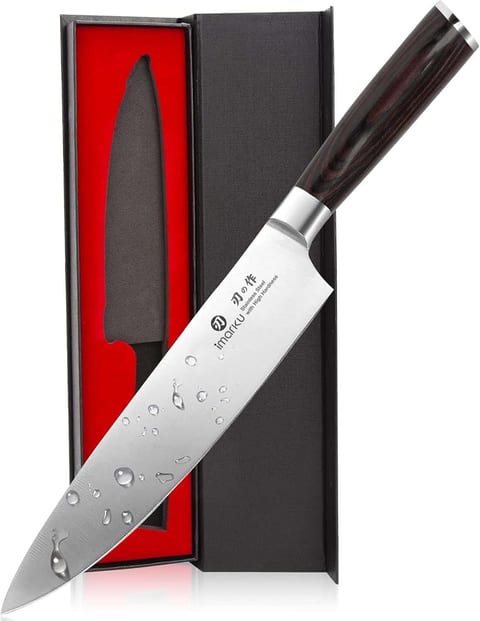 imarku Japanese Chef Knife - Sharp Kitchen Knife 8 Inch Chef's Knives