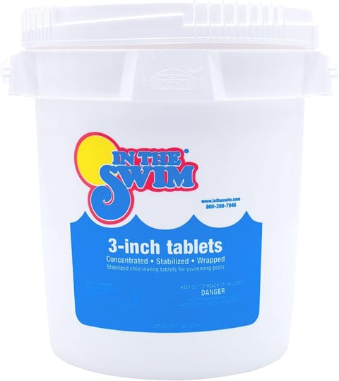In The Swim 3 Inch Stabilized Chlorine Tablets - 10 Pounds |