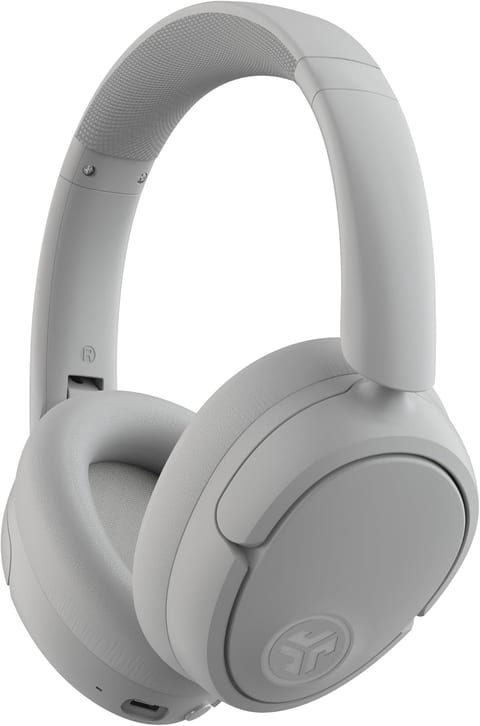 JLab JBuds Lux ANC Wireless Over-Ear Headphones, Cloud White