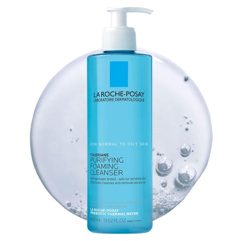 La Roche-Posay Toleriane Purifying Foaming Facial Cleanser, Oil Free