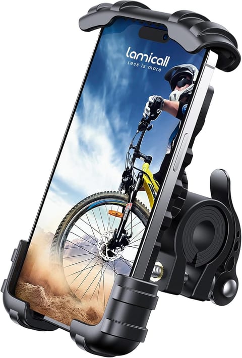 Lamicall Bike Phone Holder, Motorcycle Mount - Motorcycle Phone