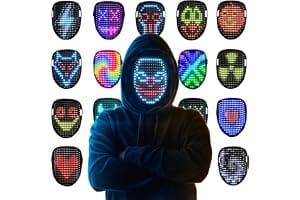LED Light Up Mask with Gesture Sensing, Kids Toys Gifts for Boys