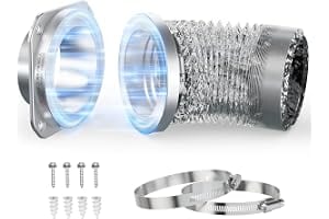 Magnetic Dryer Vent Coupling DV180 Magnetic Dryer Vent Connector Kit