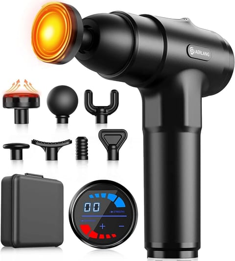 Massage Gun with Heat Massager Deep Tissue Muscle Massager Gifts for