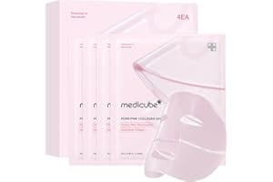 medicube Jelly Gel Mask with Salmon DNA PDRN Pink Collagen, 4EA