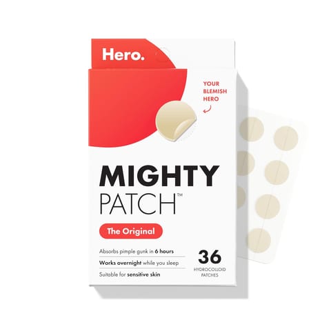 Mighty Patch Hero Cosmetics Original Nighttime Acne Pimple Patches
