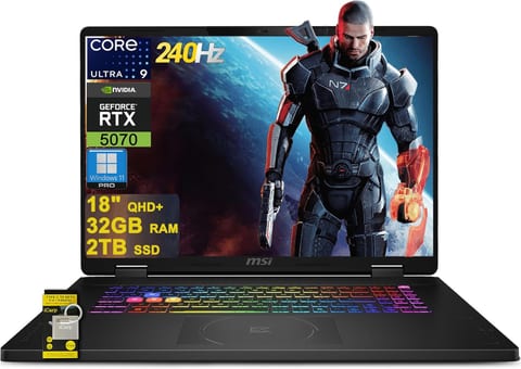MSI Titan GT77 HX Gaming Laptop