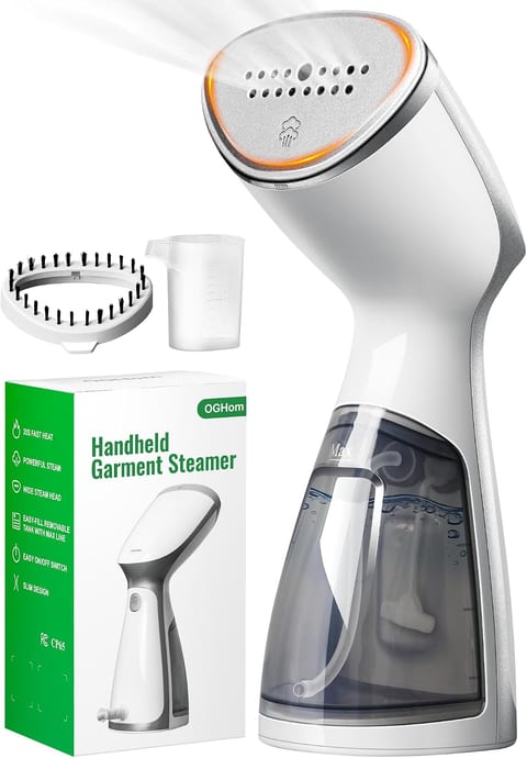 OGHom Portable Travel Handheld Steamer for Clothes, Garment Wrinkle