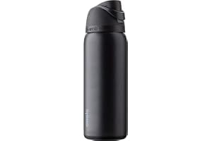 Owala FreeSip Stainless Steel Water Bottle 32 oz Very, Very Dark