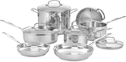 Oxo Good Grips 11-Piece Stainless Steel Cookware Set