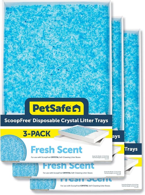 PetSafe ScoopFree Self-Cleaning Cat Litter Box Tray Refills with