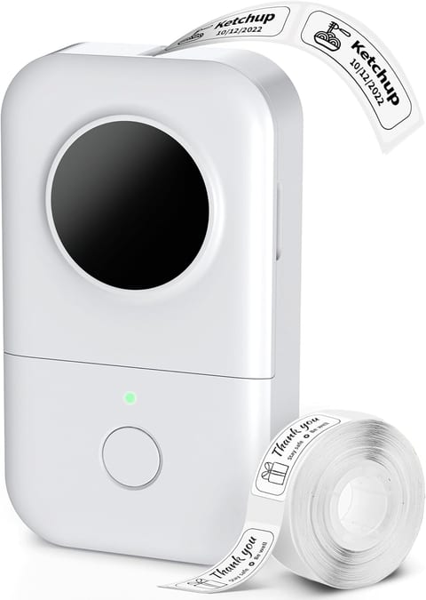Phomemo D30 Mini Bluetooth Label Maker Machine with Tape Portable