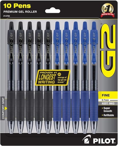 Pilot G2 Premium Gel Pens 20-Pack