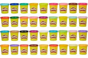 Play-Doh Modeling Compound 36-Pack Case of Colors, Non-Toxic, 3 Oz