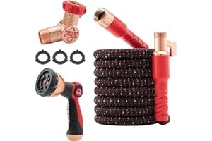 Pocket Hose Ballistic 50 FT Expandable Garden Hose, No-Kink, As Seen