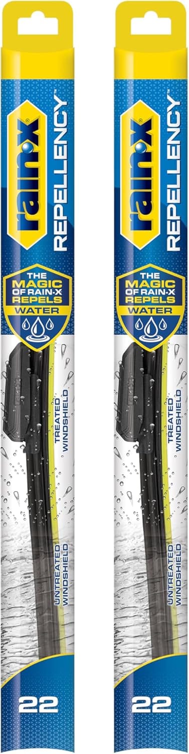 Rain-X 810363 Repellency Water Repellent Wiper Blades, 22" Windshield