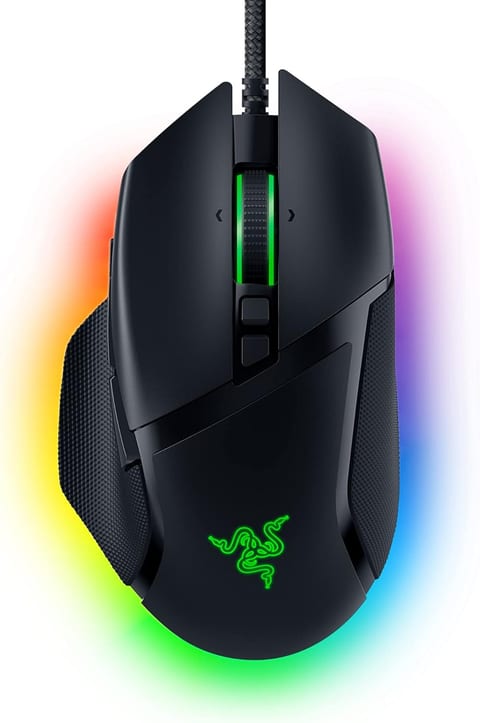 Razer Basilisk V3 Customizable RGB Wired Ergonomic Gaming Mouse