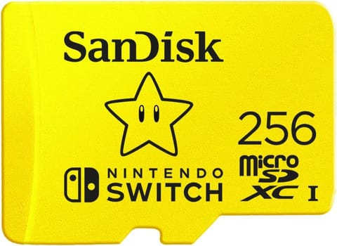 SanDisk 256GB microSDXC-Card, Licensed for Nintendo-Switch