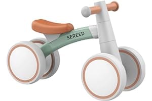 SEREED Baby Balance Bike for 1 Year Old Boy Girl, First Birthday Gift
