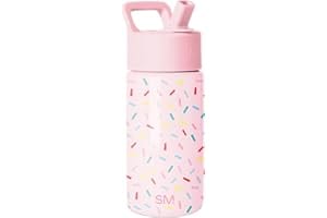 Simple Modern Kids Water Bottle & Toddler Cup | 14oz | Confetti |