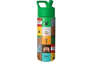 Simple Modern Minecraft Kids Water Bottle & Toddler Cup | 18oz |