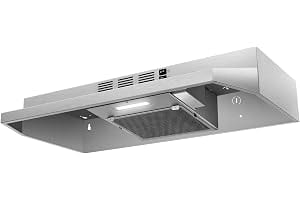 SNDOAS 30 inch Range Hood Ducted/Ductless Convertible Stainless Steel