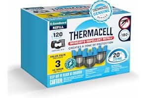 Thermacell E-ZoneGuard Mosquito Repellent Refill, 120-Hr Value Pack |